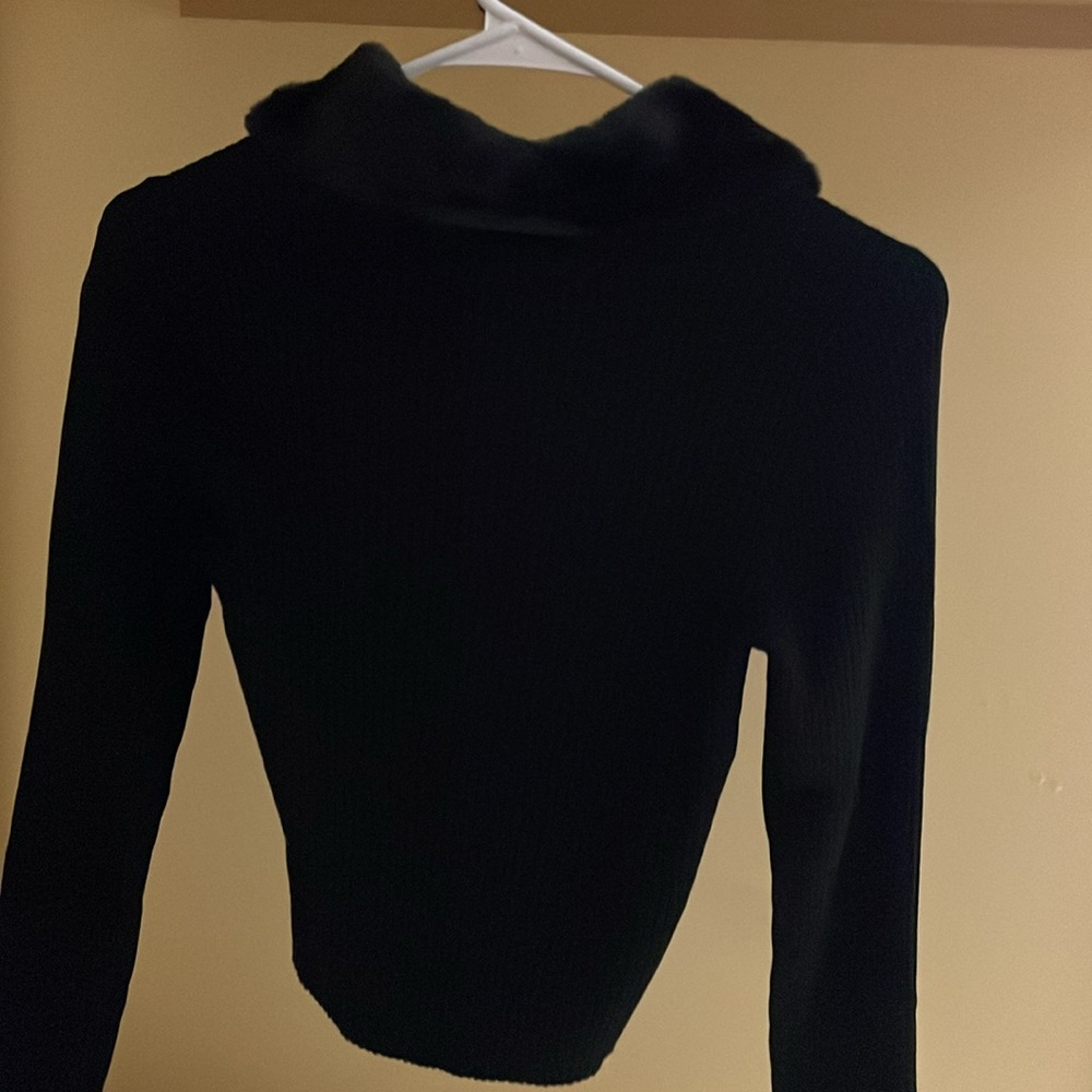 Ultra flirt brand black holiday sweater - Picture 7 of 8